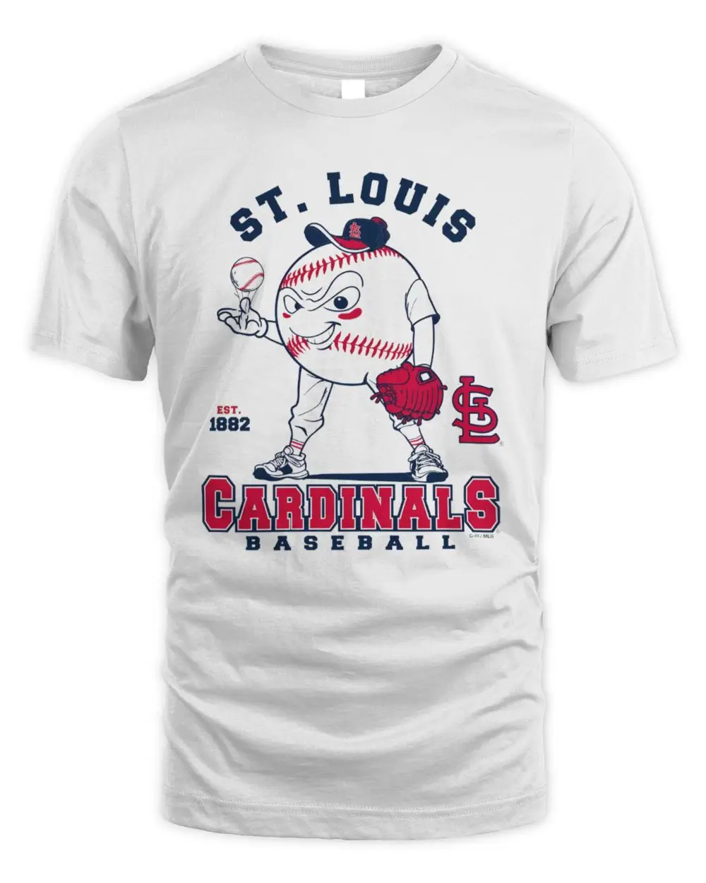 St. Louis Cardinals Starter Baseball Character T-Shirt