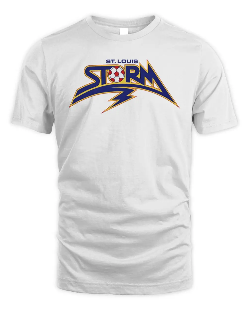 St. Louis Storm Soccer Team Logo Fan Graphic T-Shirt
