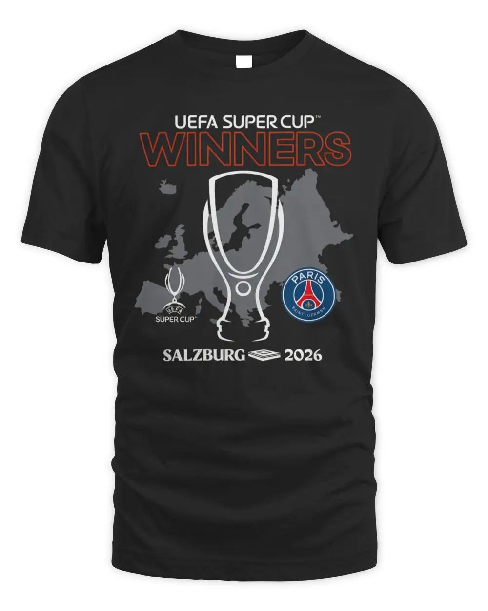Super Cup 26 UCL Final Winners T-Shirt