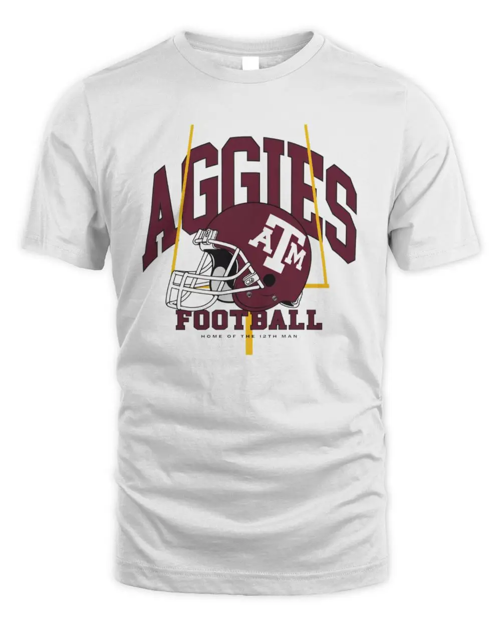 Texas A&M Aggies Football Helmet Tee