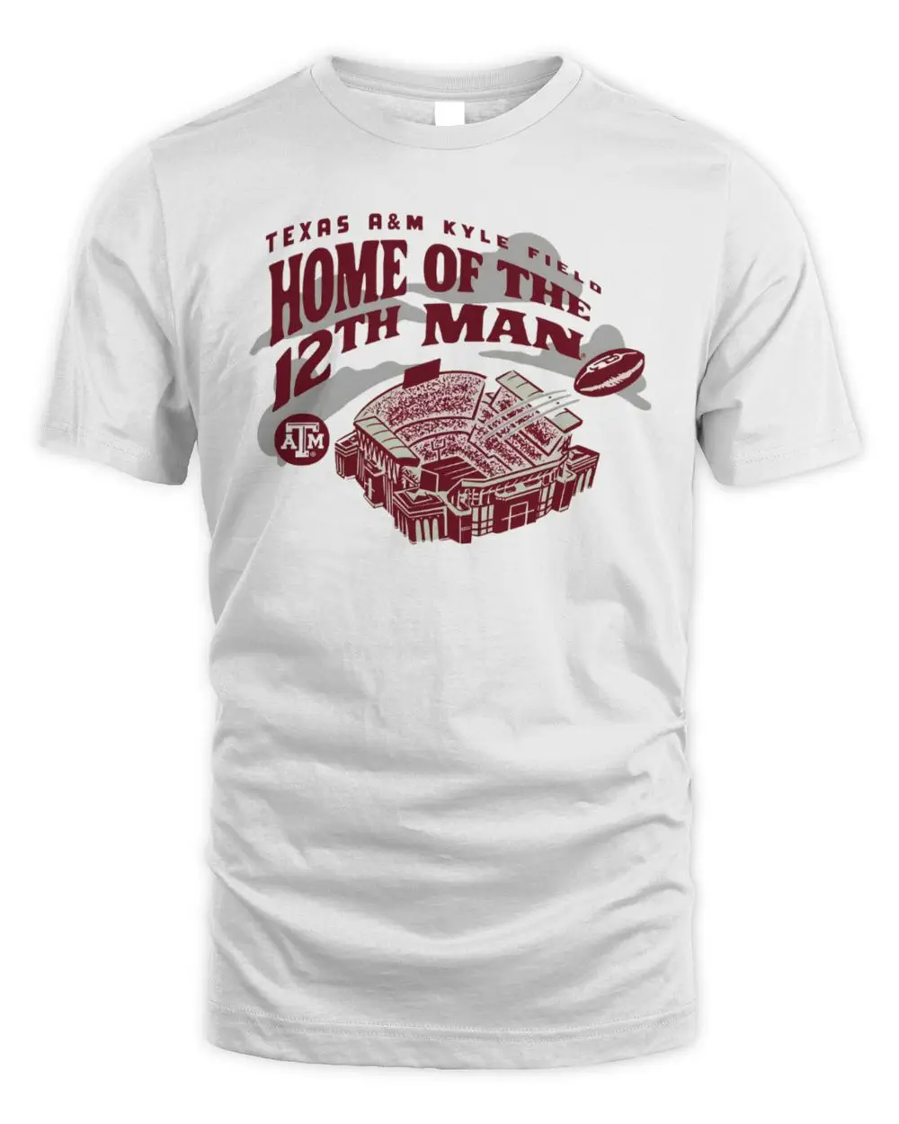 Texas A&M Aggies Kyle Field Home Of The 12th Man NCAA College Football Stadium Hoodie Texas A&M Aggies Kyle Field Home Of The 12th Man NCAA College Football Stadium Hoodie - Image 1
