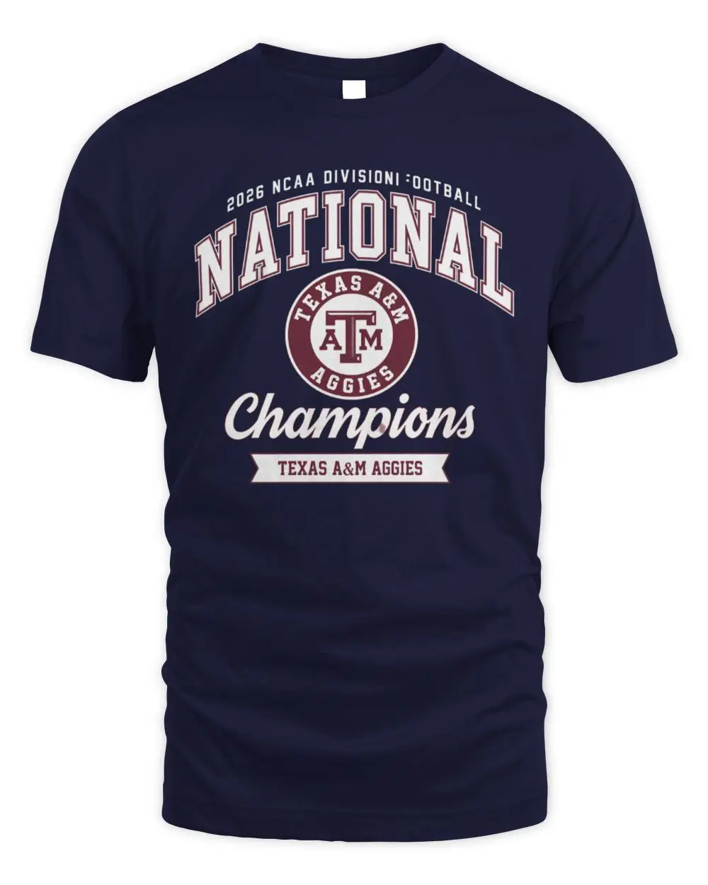 Texas A&M Aggies Road To Glory Roll A&M Aggies National Champions Graphic Shirt