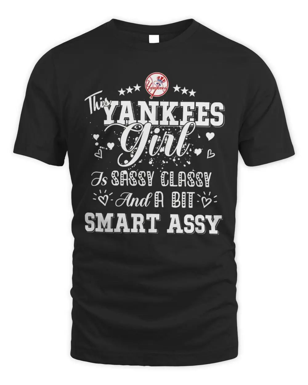 This Yankees Girl Is Sassy Classy And A Bit Smart Assy NY Yankees Hoodie This Yankees Girl Is Sassy Classy And A Bit Smart Assy NY Yankees Hoodie - Image 1