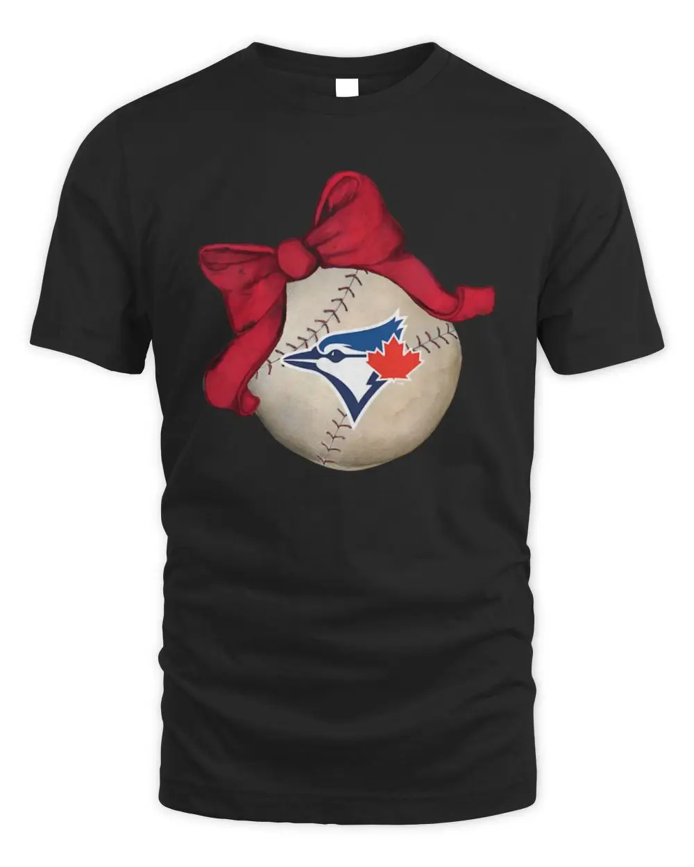 Toronto Blue Jays MLB Bow Baseball Logo Fan Graphic Hoodie