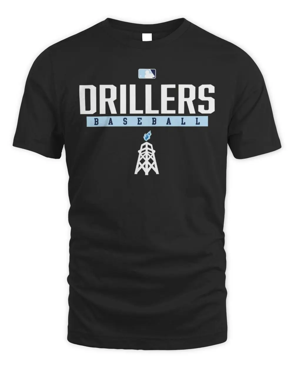 Tulsa Drillers Minor League Baseball Team Oil Derrick Logo Hoodie Tulsa Drillers Minor League Baseball Team Oil Derrick Logo Hoodie - Image 1