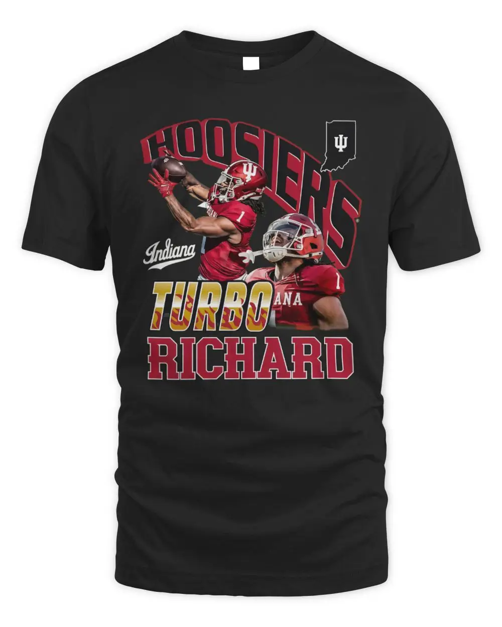 Turbo Richard Indiana Black Electric Official Hoodie