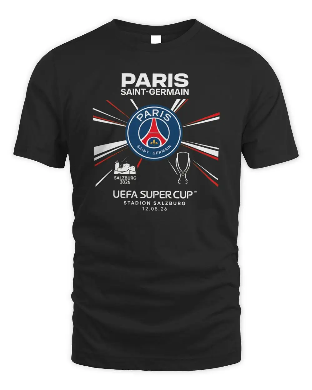 UEFA Super Cup 2026 Finalist Paris Saint-Germain T-Shirt