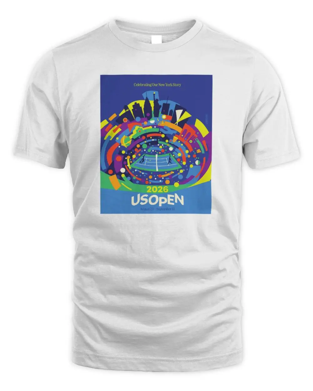 US Open Collection 2026 Theme Art Poster T-Shirt