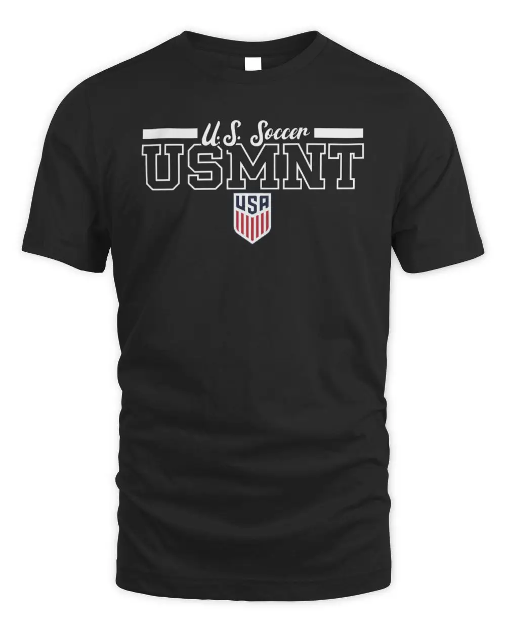 USMNT US Soccer Team Crest Logo Typography Graphic Hoodie