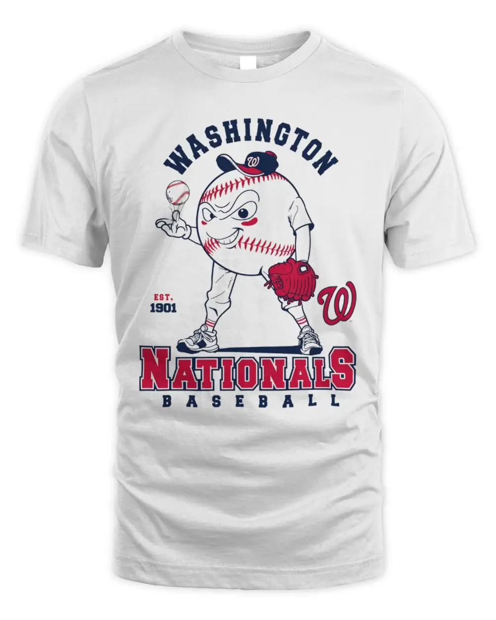 Washington Nationals Starter Baseball Character Official Hoodie