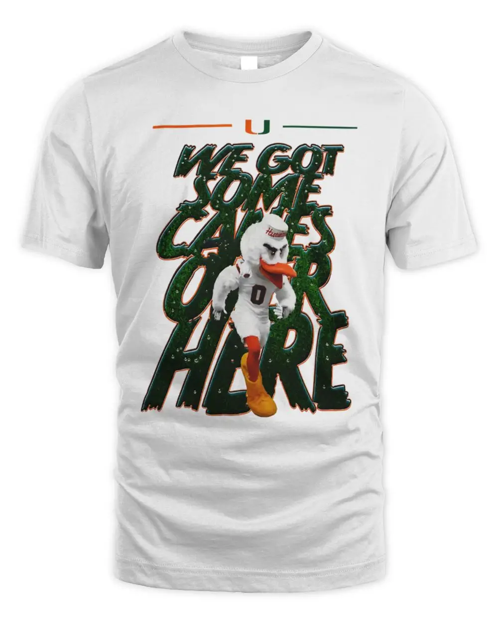We Got Some Canes over Here Miami Hurricanes Mascot Hoodie