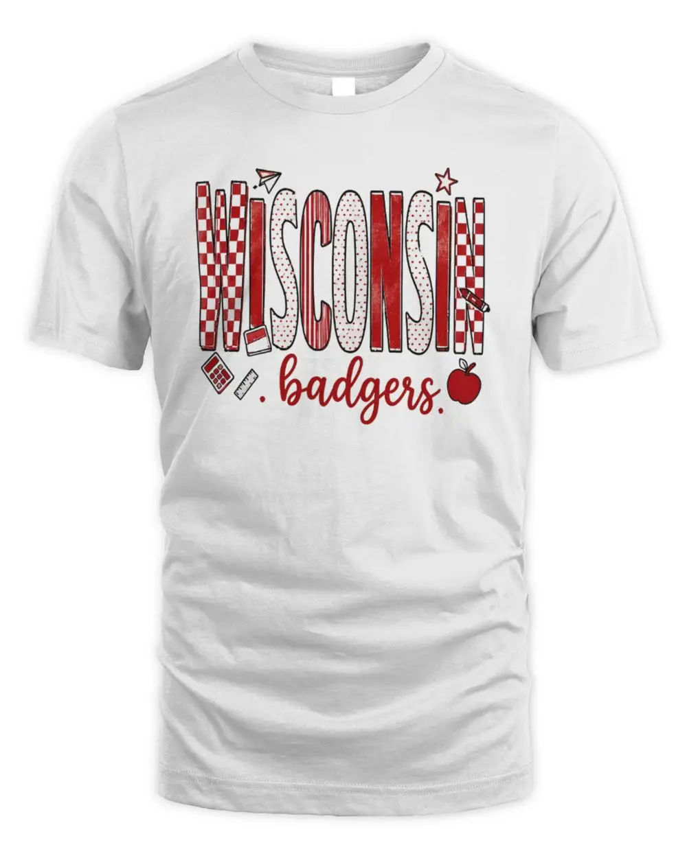Wisconsin Badgers Unisex Teacher Game Day Hoodie