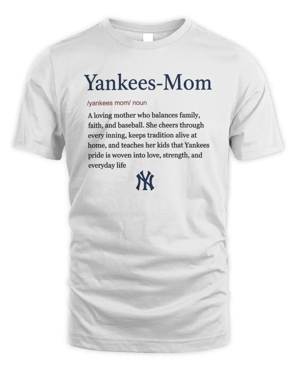 Yankees-Mom A Loving Mother Who Balances Family Faith and Baseball Hoodie