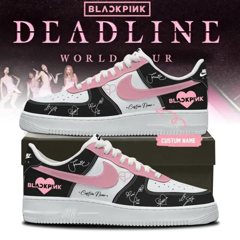 ”Deadline World Tour” Limited Edition Air Force 1 Shoes 9 - Image 2