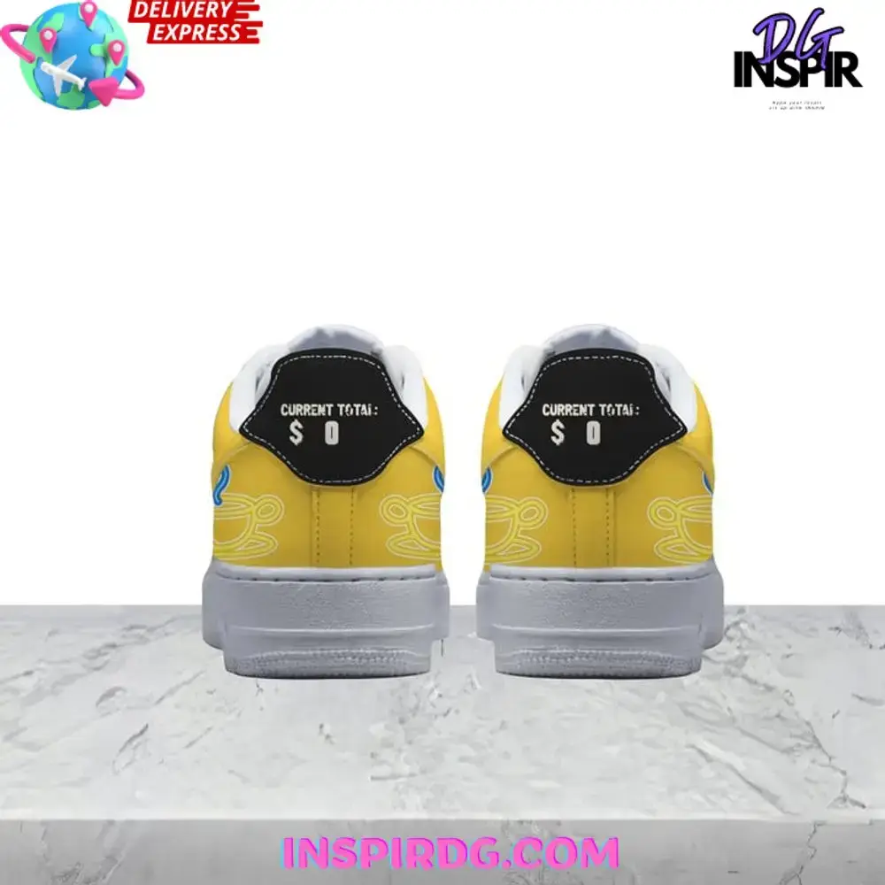 2 Broke Girls Limited Edition Air Force 1 Shoes - Image 3