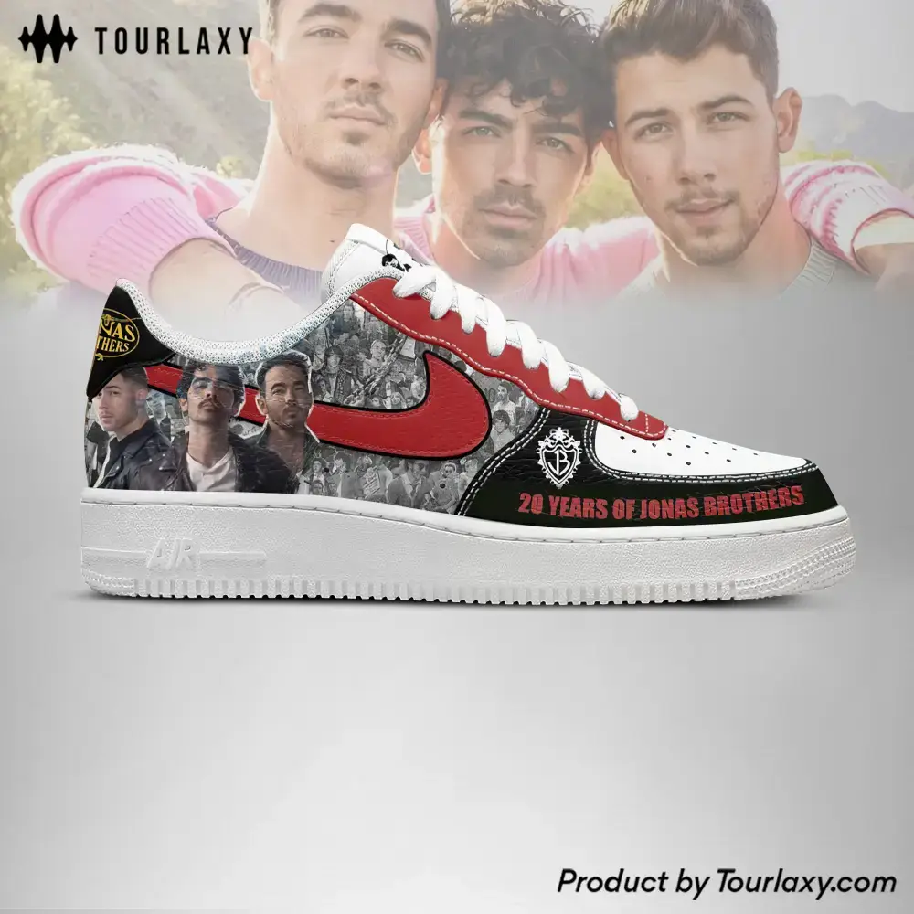 20 Years Jonas Brothers Air Force 1 Shoes - Image 3