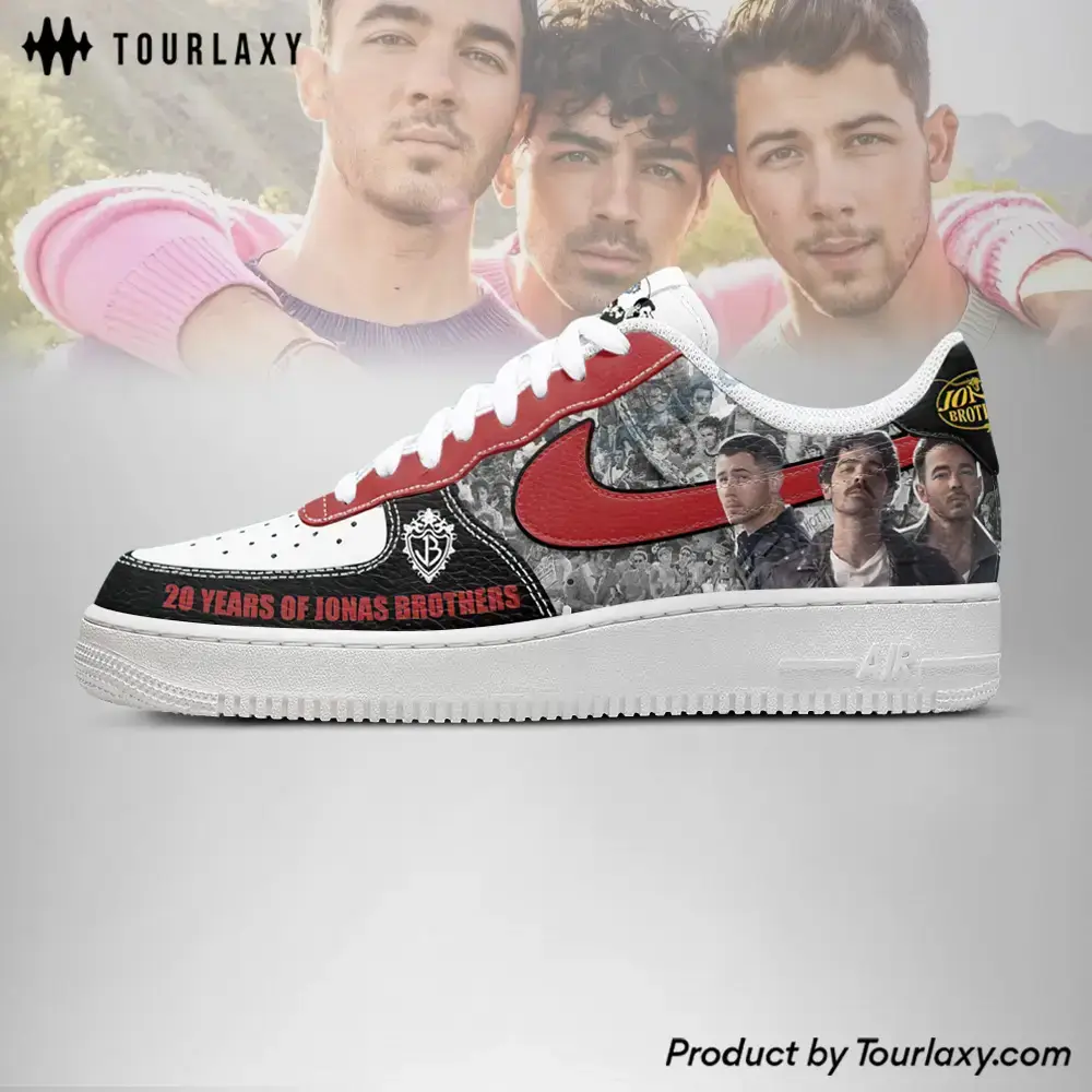 20 Years Jonas Brothers Air Force 1 Shoes - Image 2