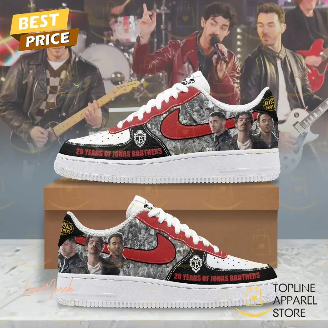 20 Years Of Jonas Brothers Air Force 1 Shoes
