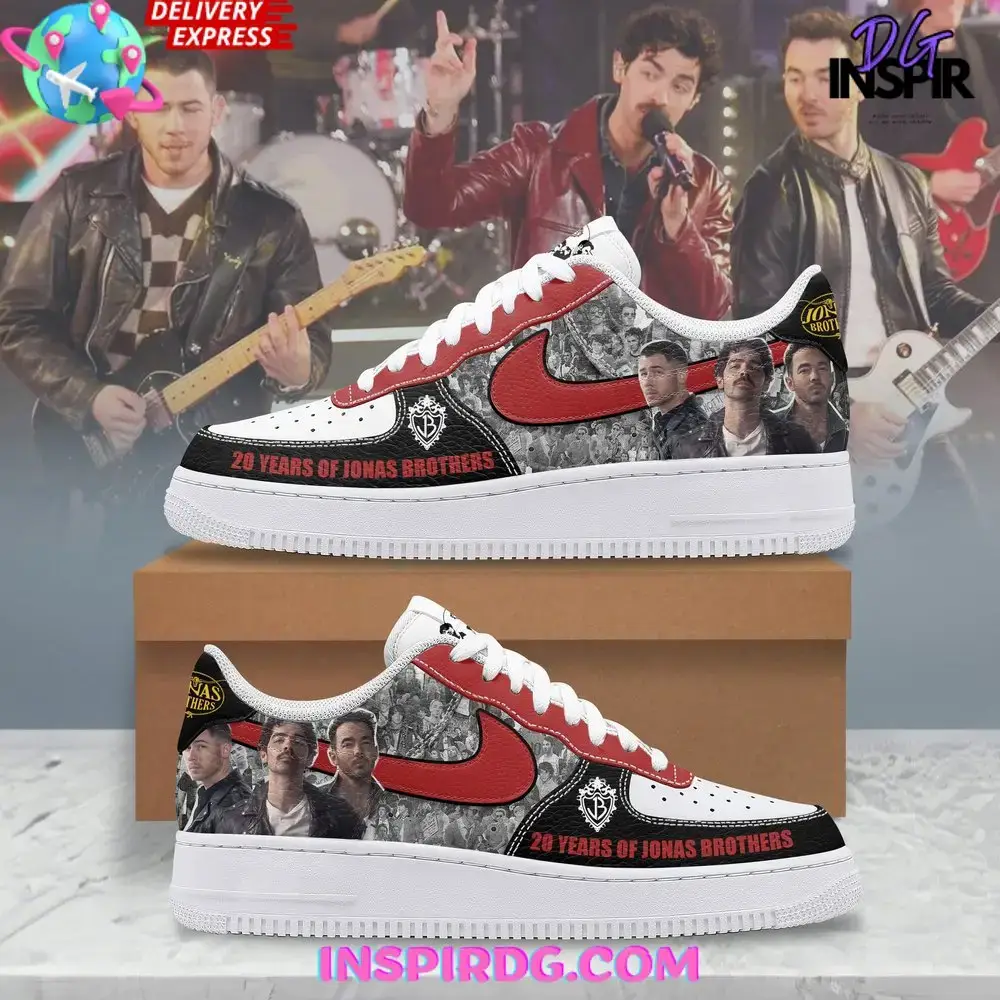 20 Years Of Jonas Brothers Special Air Force 1 Shoes