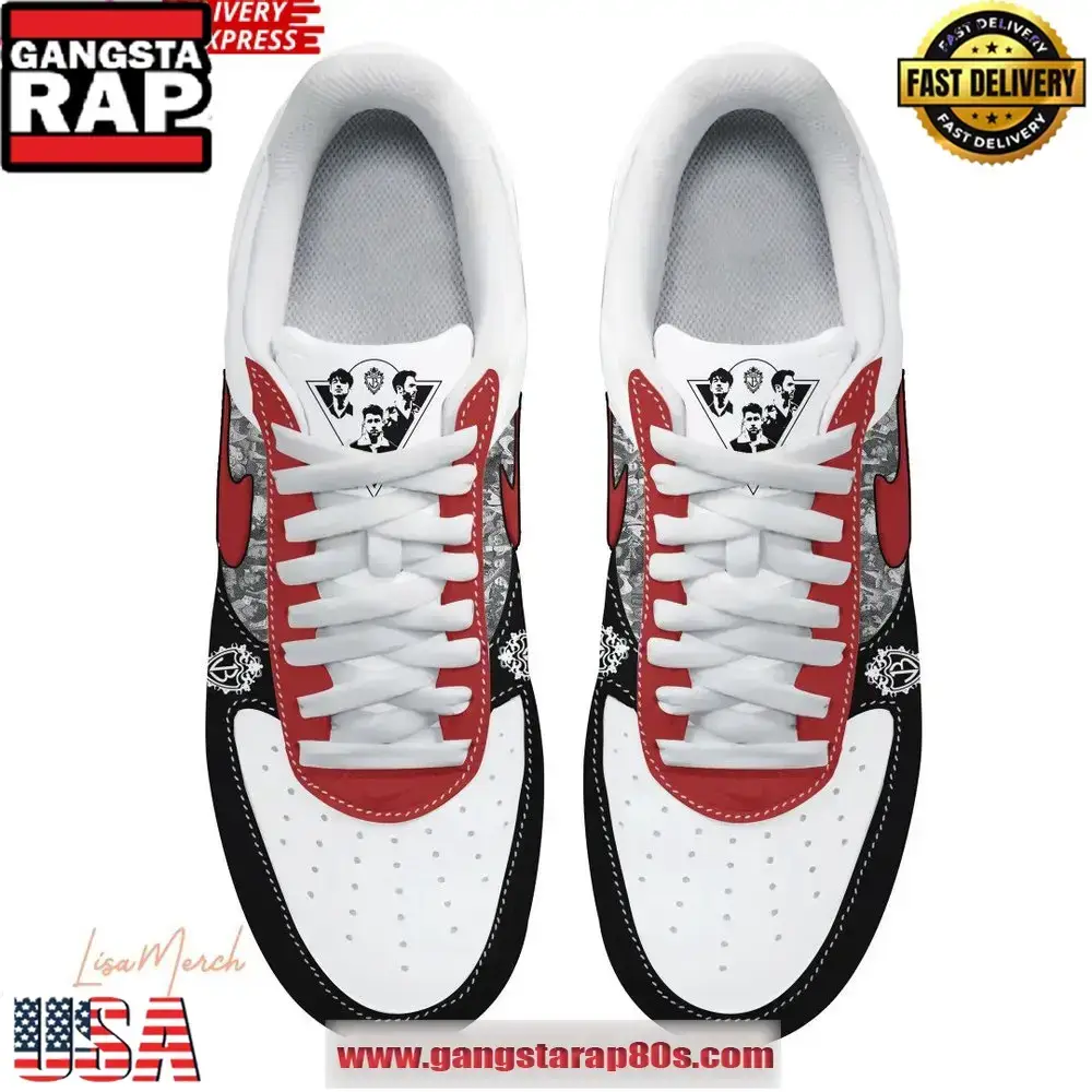 20 Years Of Jonas Brothers Special Air Force 1 Shoes Running Sneakers Shoes - Image 3