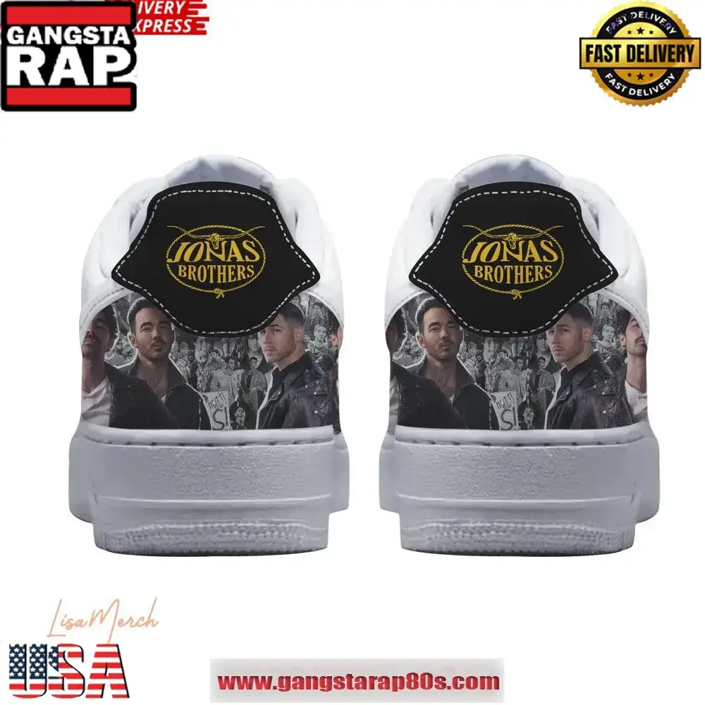 20 Years Of Jonas Brothers Special Air Force 1 Shoes Running Sneakers Shoes - Image 4