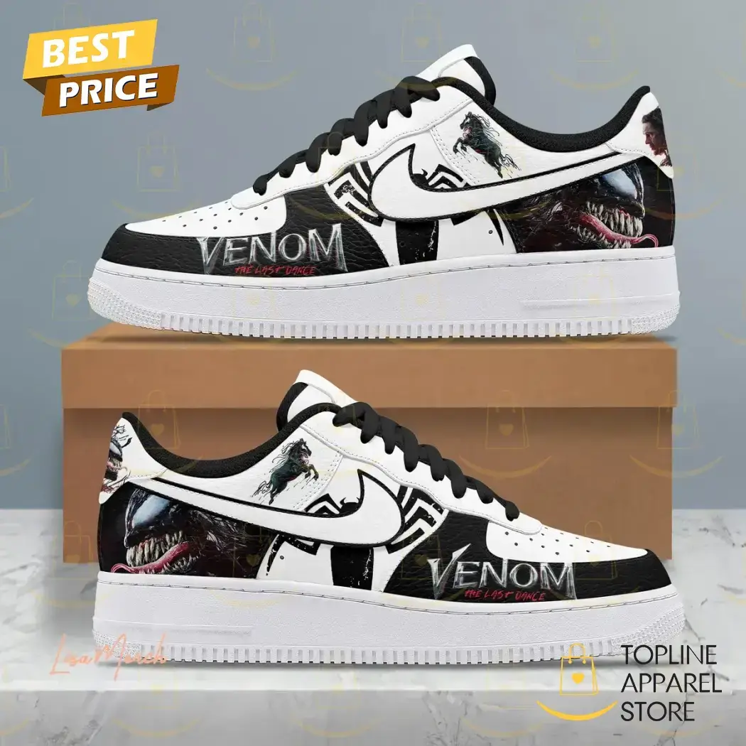 2024 Venom The Last Dance Air Force 1 Shoes
