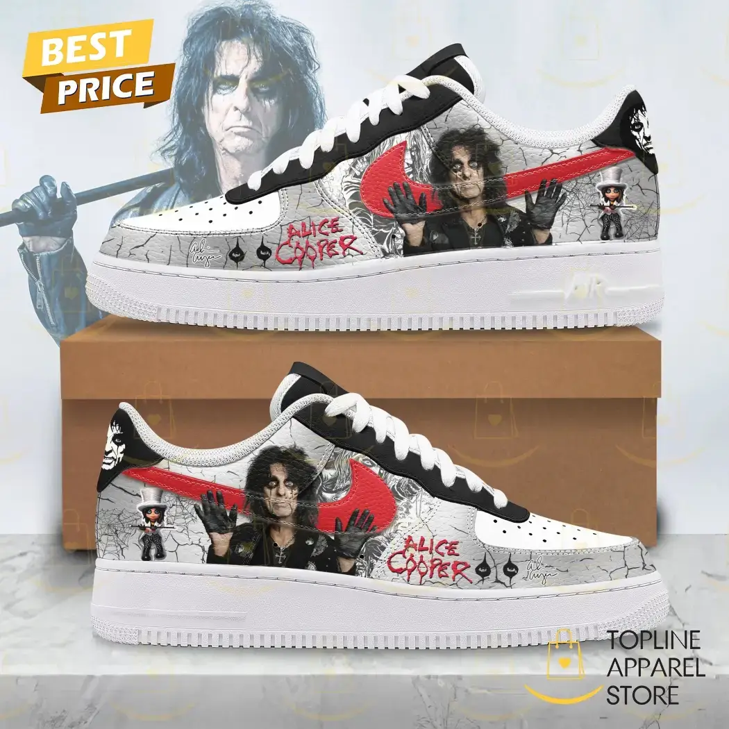 2025 Alice Cooper Air Force 1 Shoes