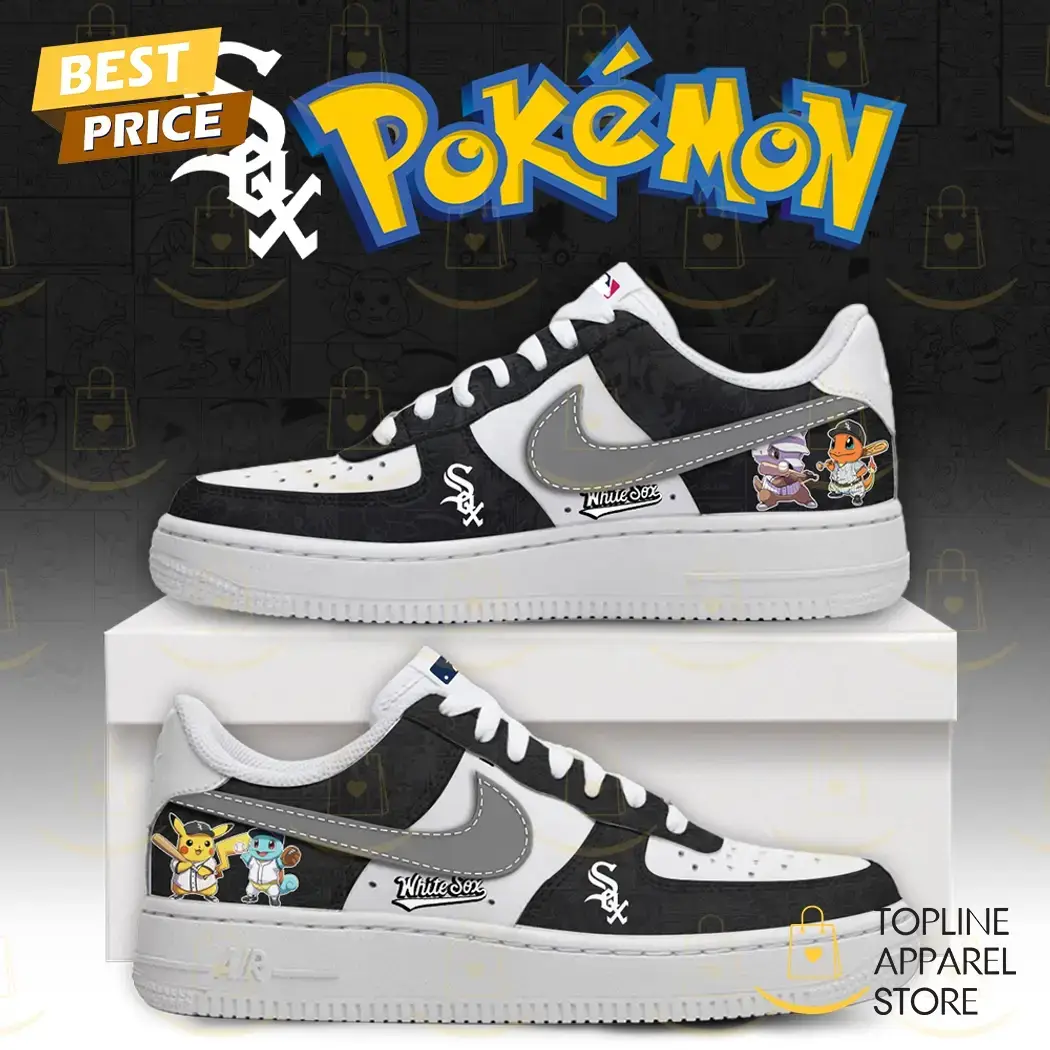 2025 Chicago White Sox x Po kemon Go Air Force 1 Shoes