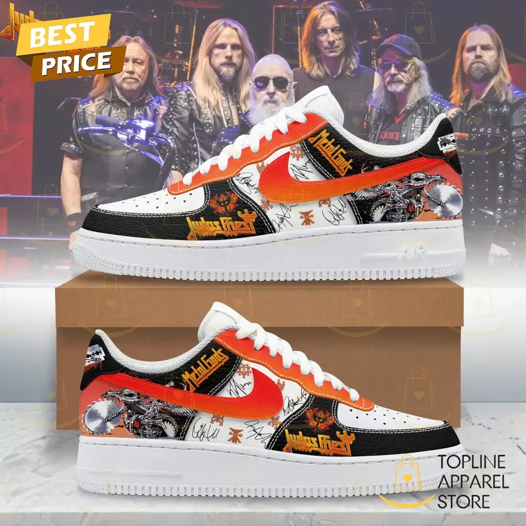 2025 Judas Priest Signature Air Force 1 Shoes