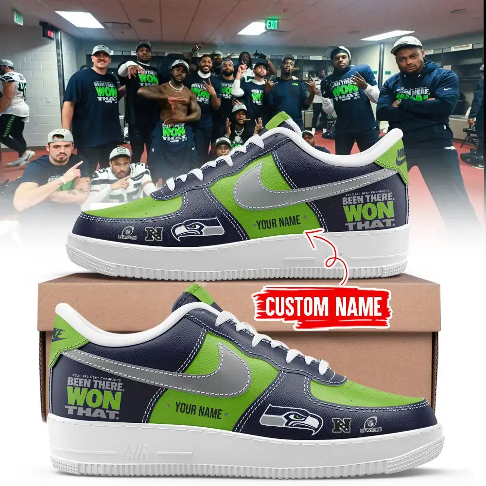 2025 NFC West Division Champions Limited Edition Air Force 1 Shoes | MZ31