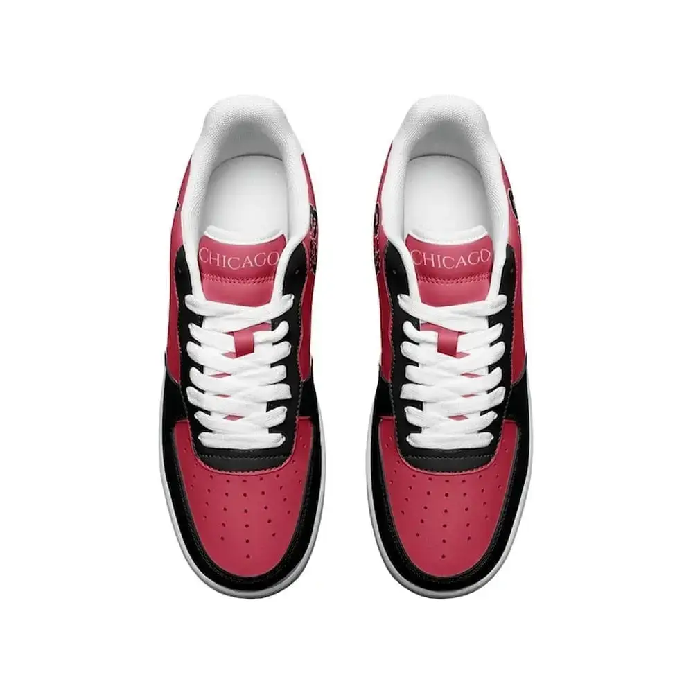 Chicago Basketball Flag Air Force 1 Shoes - Image 3