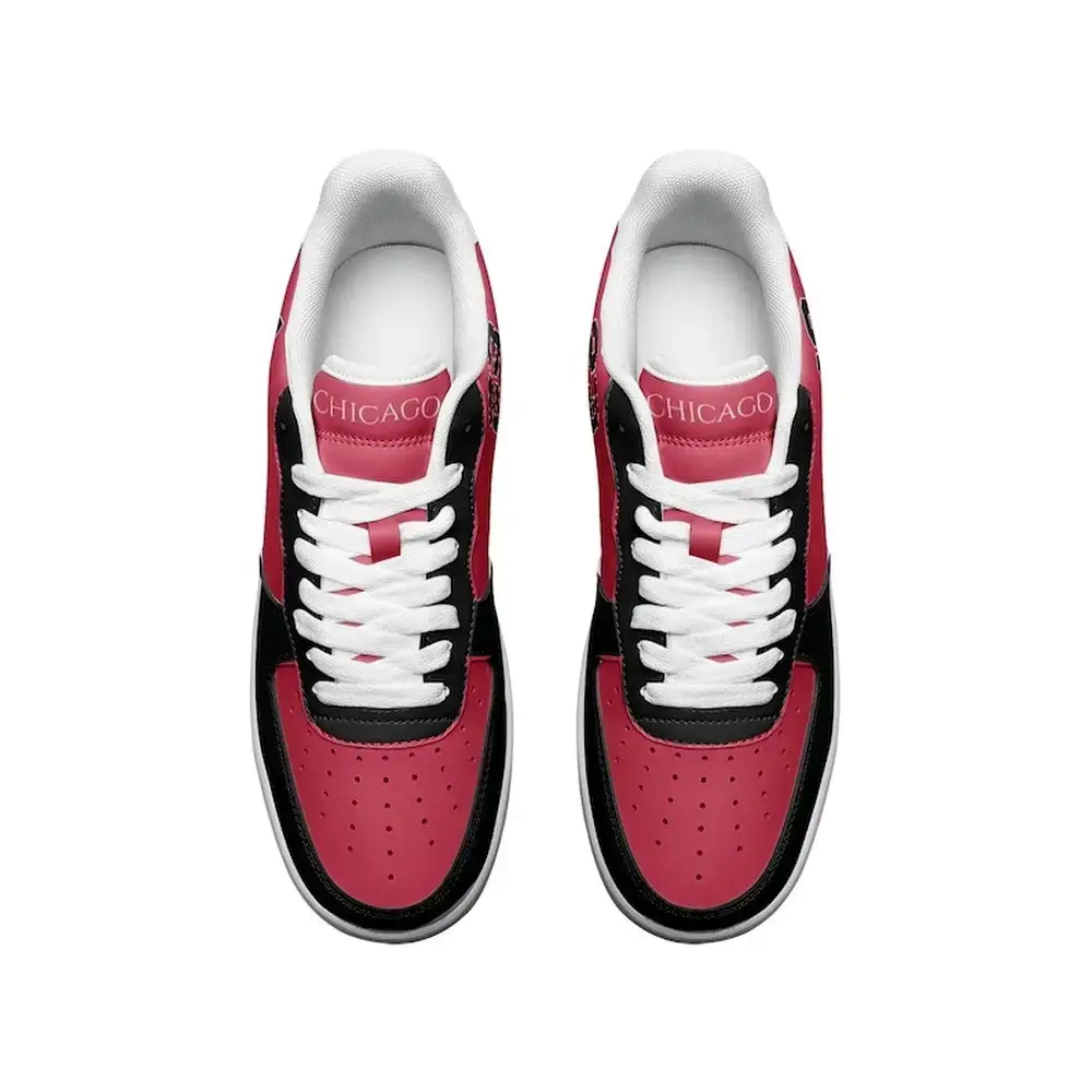 Chicago Basketball Flag Air Force 1 Shoes - Image 4