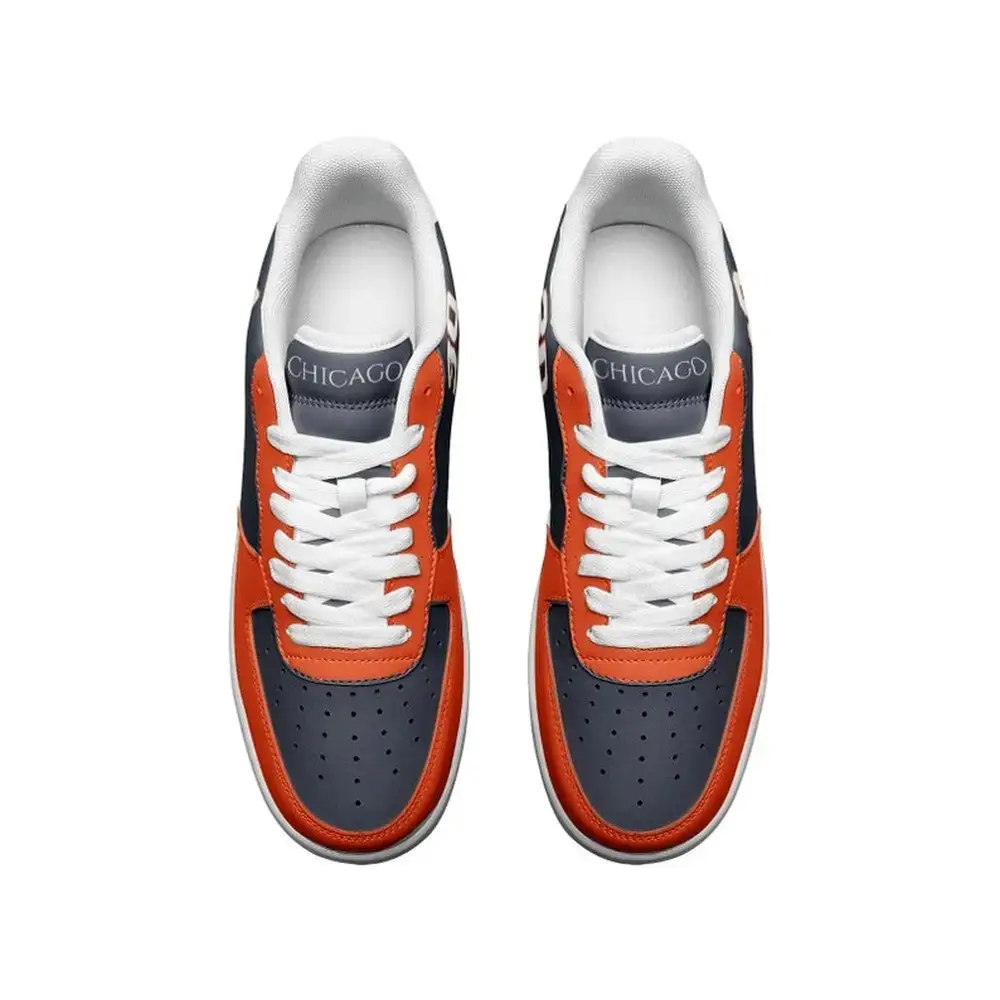 Chicago Bears Flag Air Force 1 Shoes - Image 4
