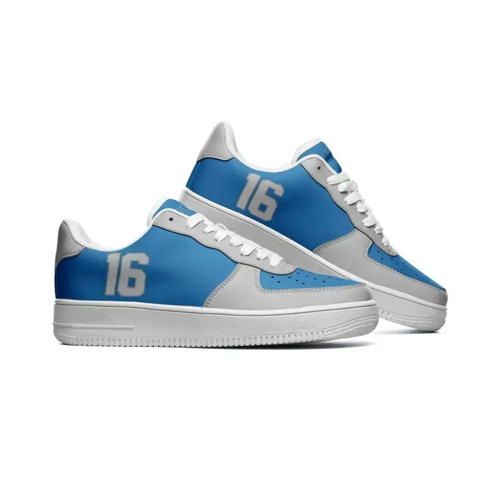 Detroit Lions Flag Air Force 1 Shoes