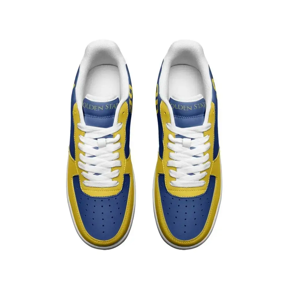 Golden State Warriors Flag Air Force 1 Shoes - Image 4