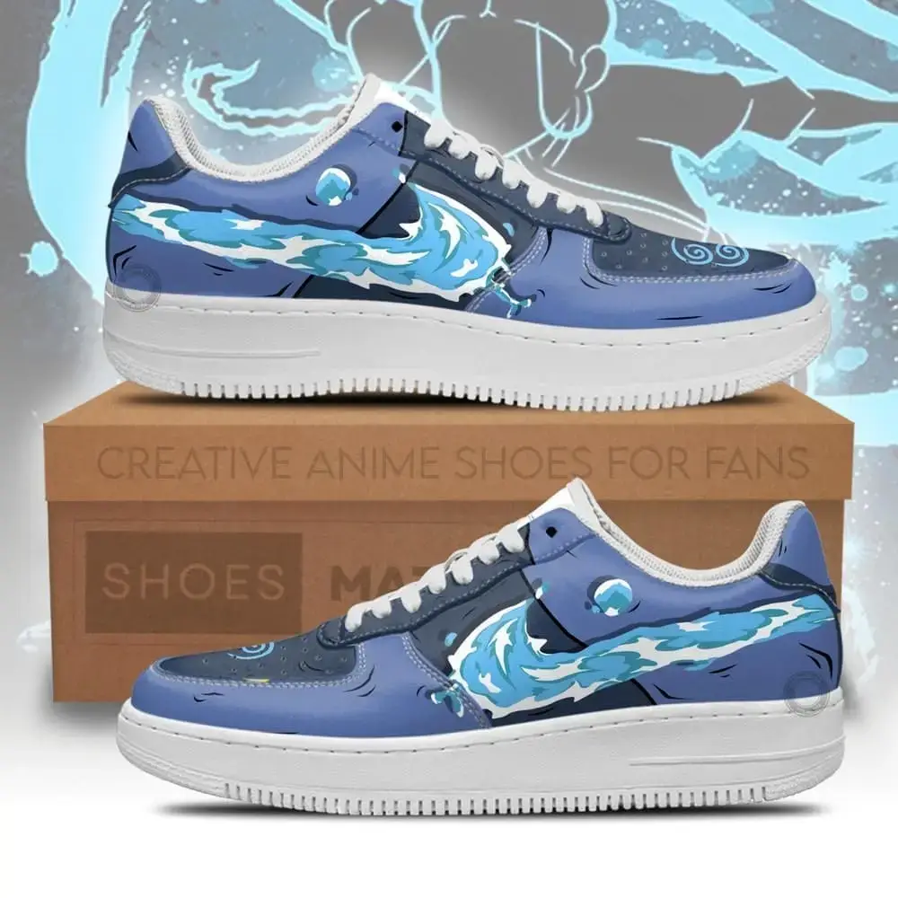Water Element Air Force 1 Shoes - Cool and Refreshing