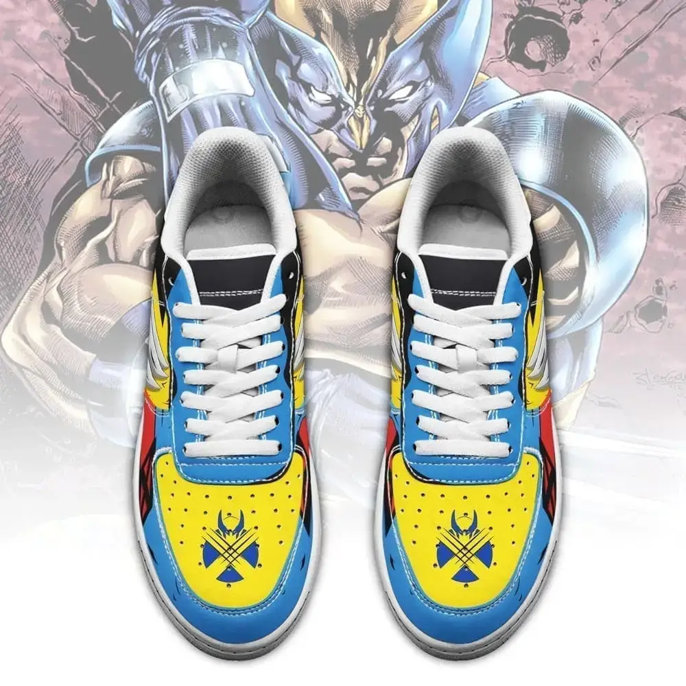 Wolverine Air Jordan 1 Low Top Shoes - Image 2
