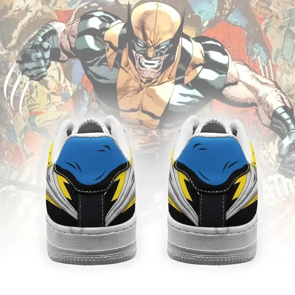 Wolverine Air Jordan 1 Low Top Shoes - Image 3