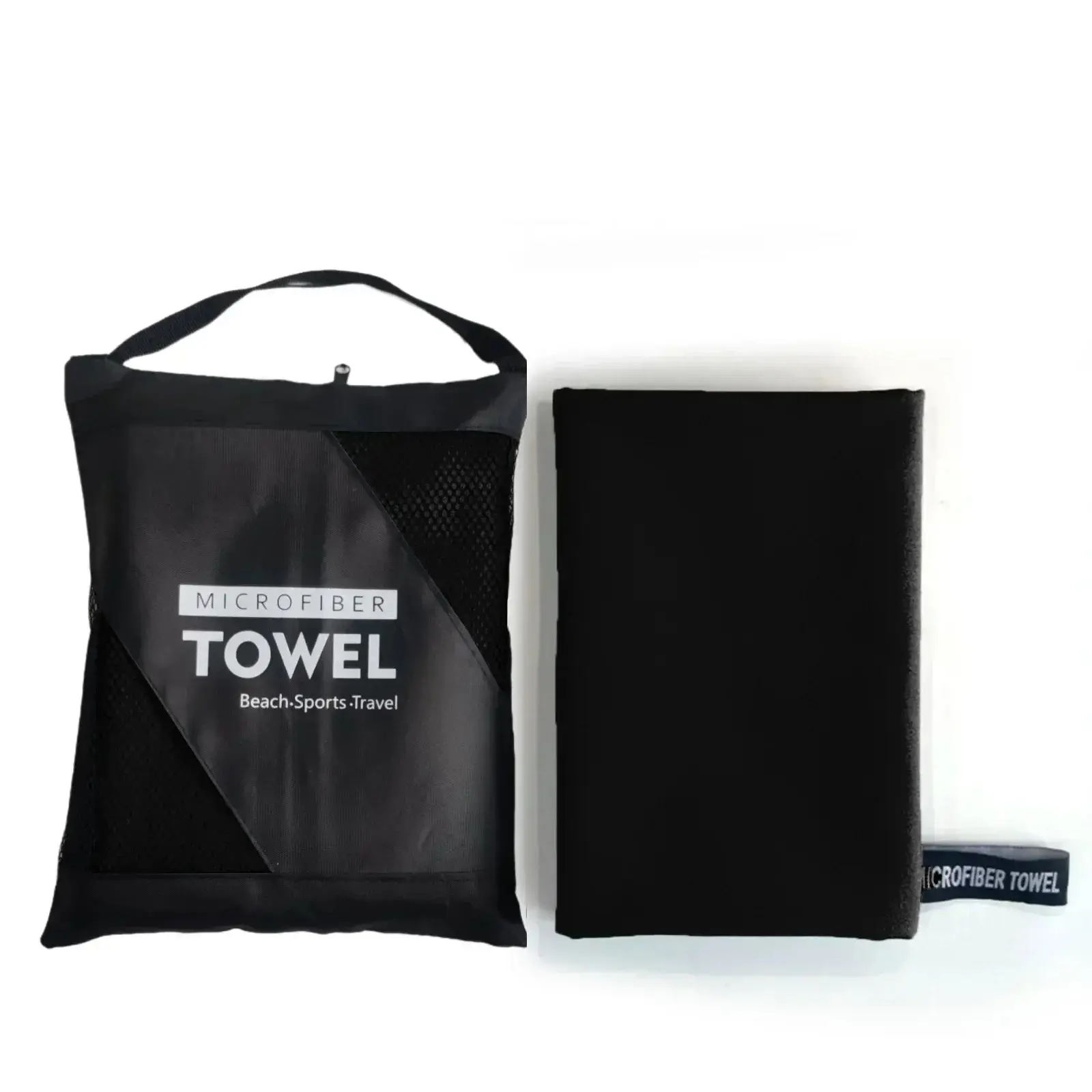 Quick-Dry Microfiber Gym Towel with Carry Bag 76x152cm