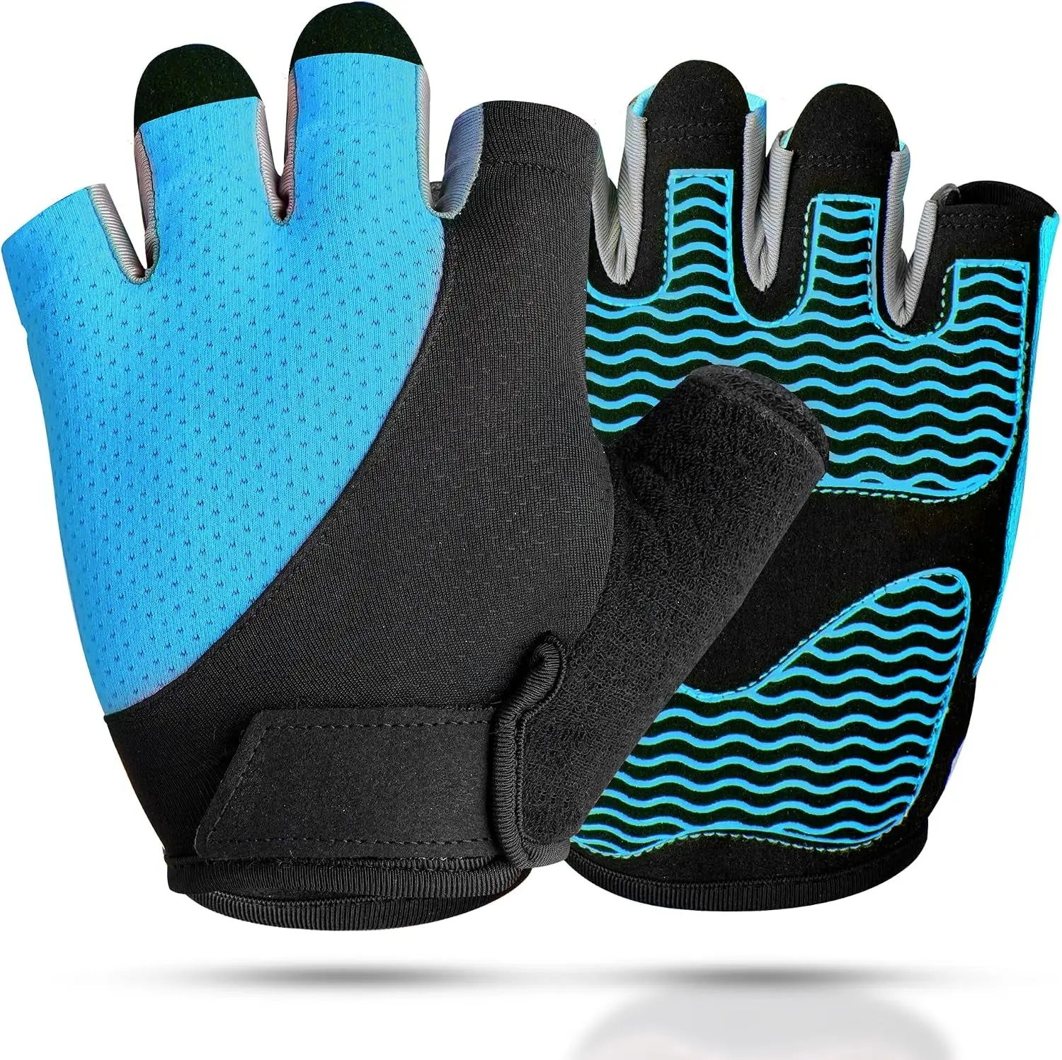 Women's Fingerless Workout Gloves with Palm Padding