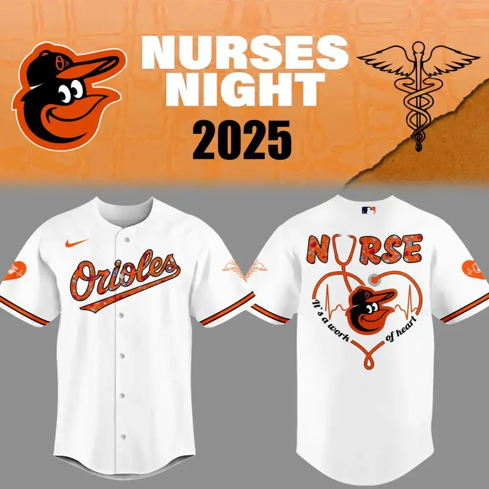 2025 Orioles Nurses Night Jersey – Celebrate Healthcare Heroes In Style! Image