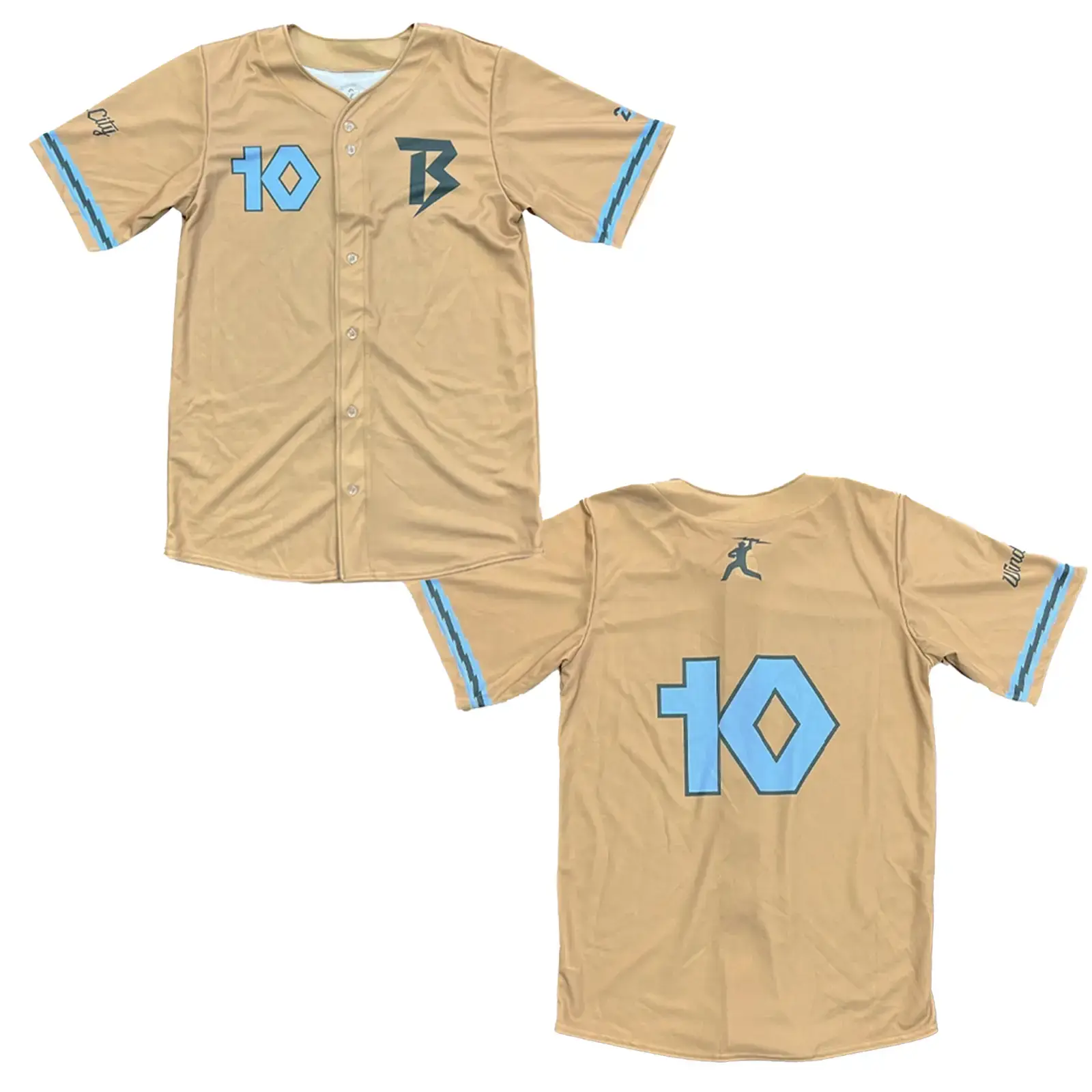 2025 ThunderBolts Workman Windy City Baseball Jersey Image