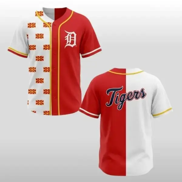 2026 Detroit Tigers Macedonian Heritage Jersey Giveaway Image