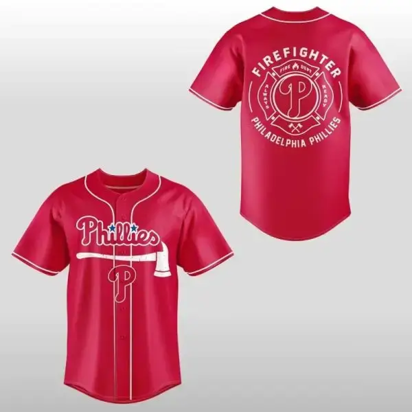 2026 Philadelphia Phillies Firefighter Application Jersey Image