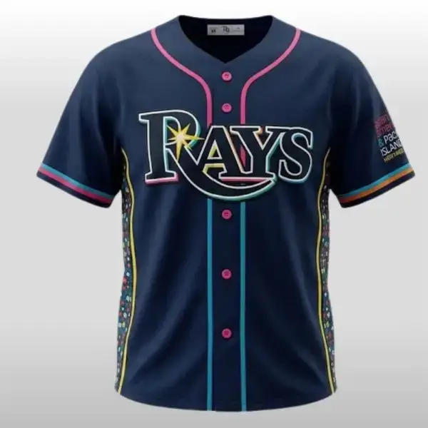 2026 Tb Rays Aapi Heritage Jersey Giveaway Image