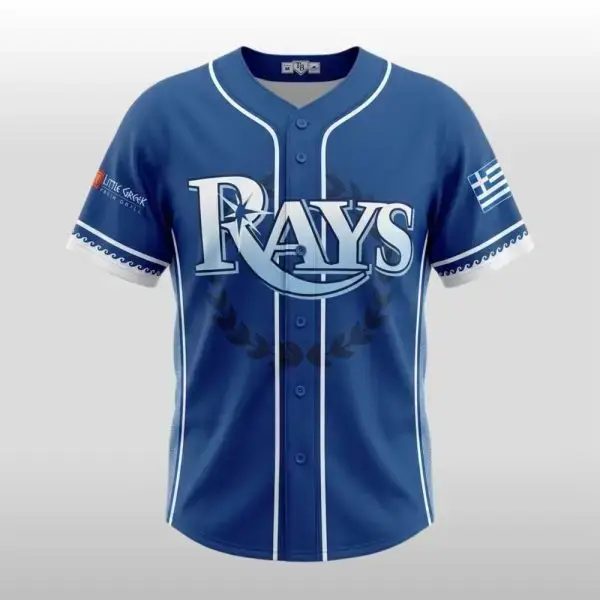 2026 Tb Rays Greek Heritage Jersey Giveaway Image