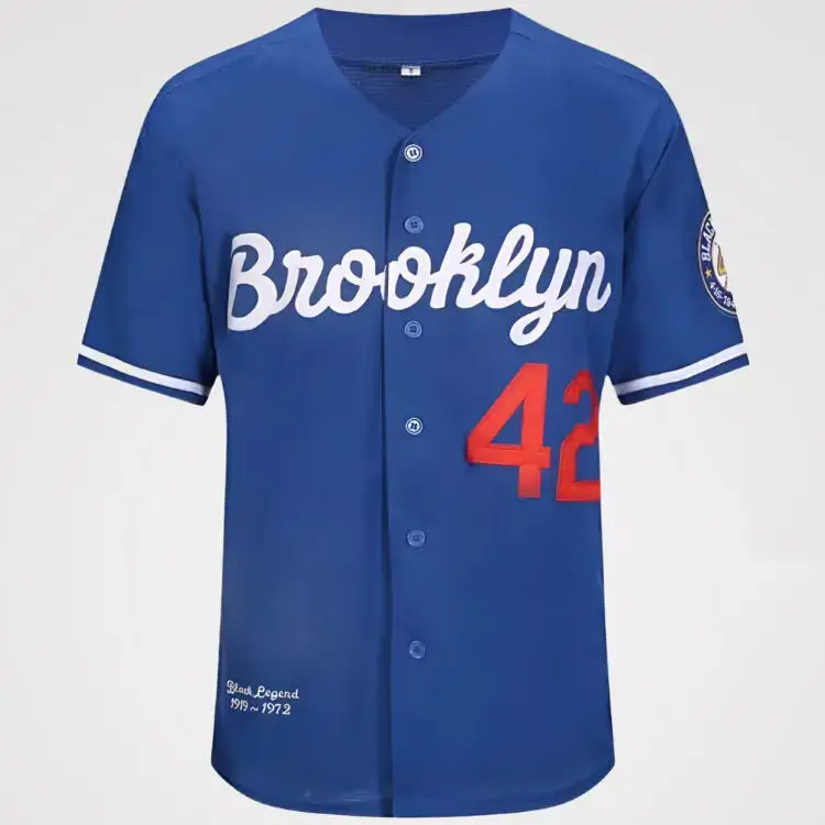 42 Brooklyn Baseball Jersey Best Gifts For Baseball Lovers Image