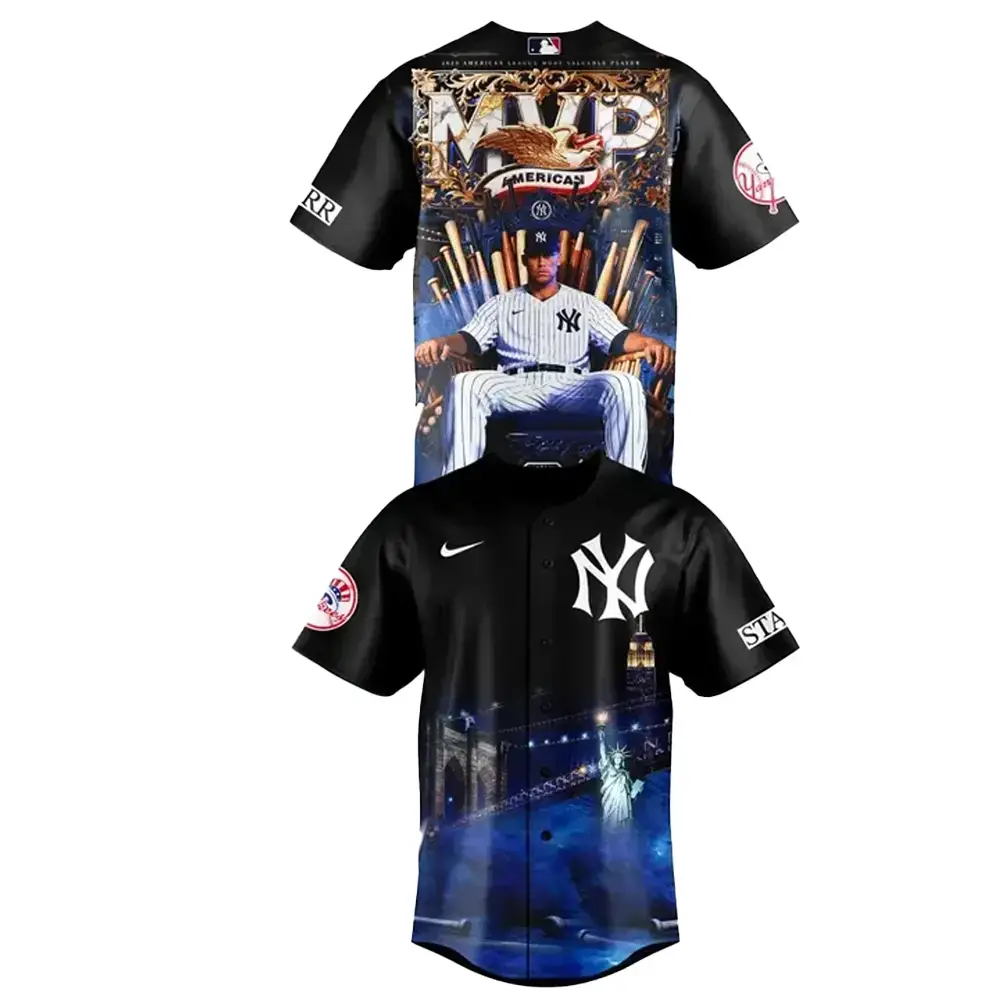 Aaron Judge Mvp 2025 Baseball Jersey Image