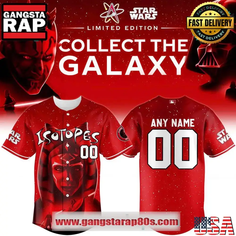 Albuquerque Isotopes x Star Wars Baseball Jersey 2025 Image