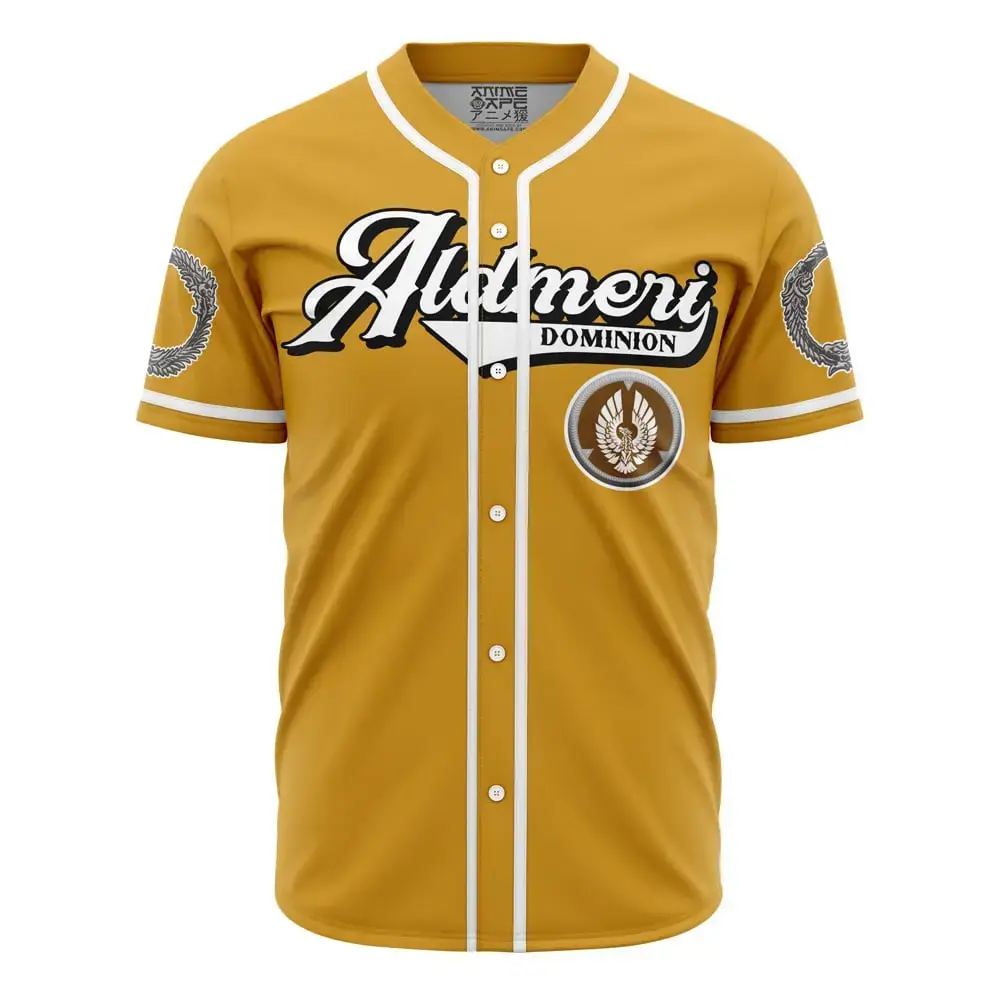 Aldmeri Dominion Elder Scrolls Online Baseball Jersey Image